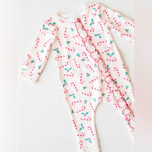 SweetHoney | One Pieces | Sweet Honey Flannel Candycane Christmas ...